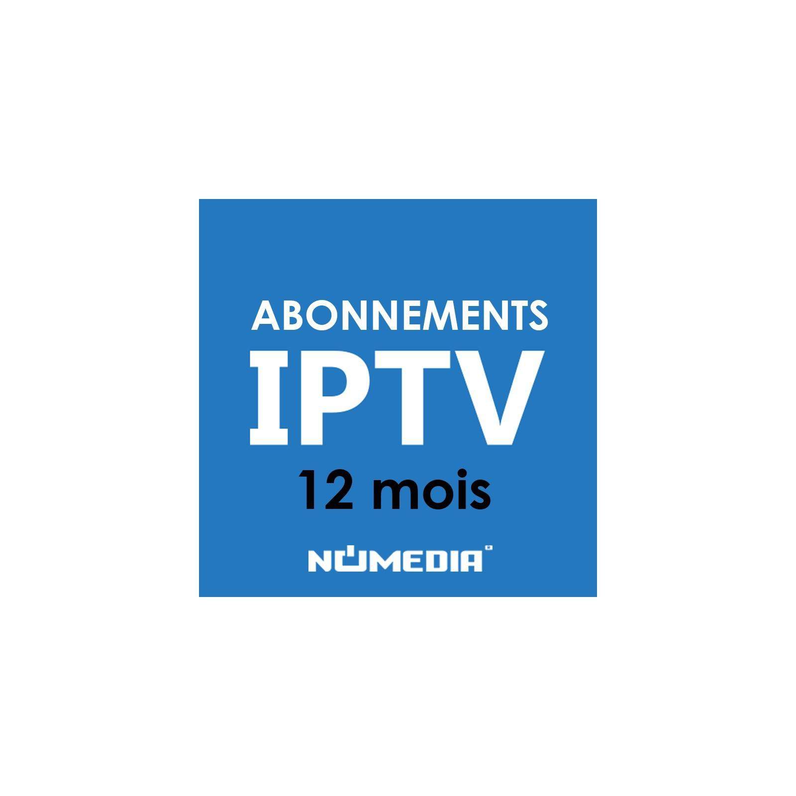 Abonnement IPTV de 12 Mois (Smart TV) Chez Numedia