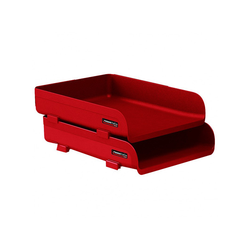 Corbeille superposable rouge RossoItalia ARDA 85510RIR Corbeille superposable rouge RossoItalia ARDA 85510RIR