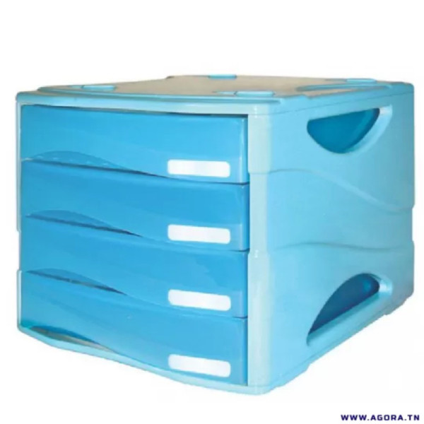 Bloc de 4 tiroirs ARDA smile Bleu
