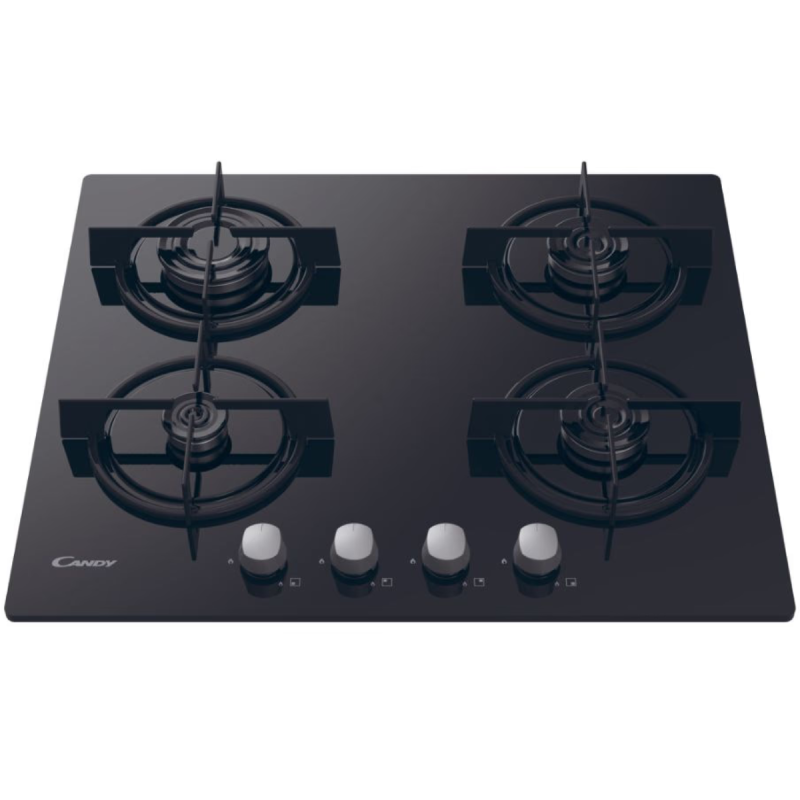 Plaque De Cuisson Encastrable Candy CSG6B4U2 4 Feux 60Cm Noir Plaque De Cuisson Encastrable Candy CSG6B4U2 4 Feux 60Cm Noir