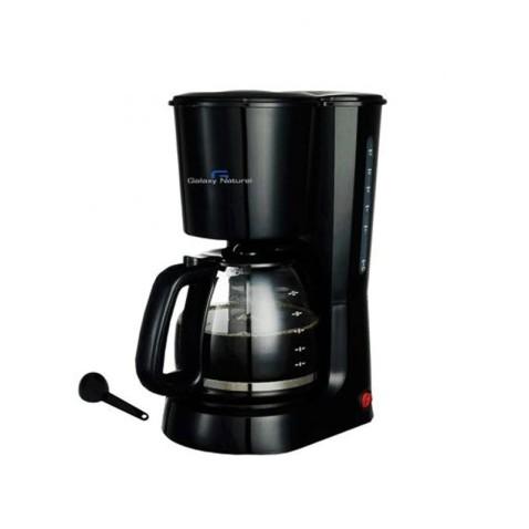 Galaxy Naturel CM6686, Cafetière Électrique 1.5 Litres 1000 Watts Noir