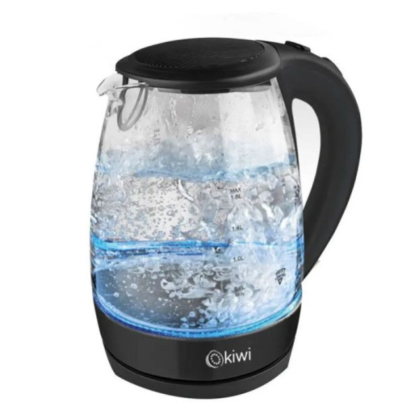 Bouilloire en verre 1,8 litre KIWI KK-3328