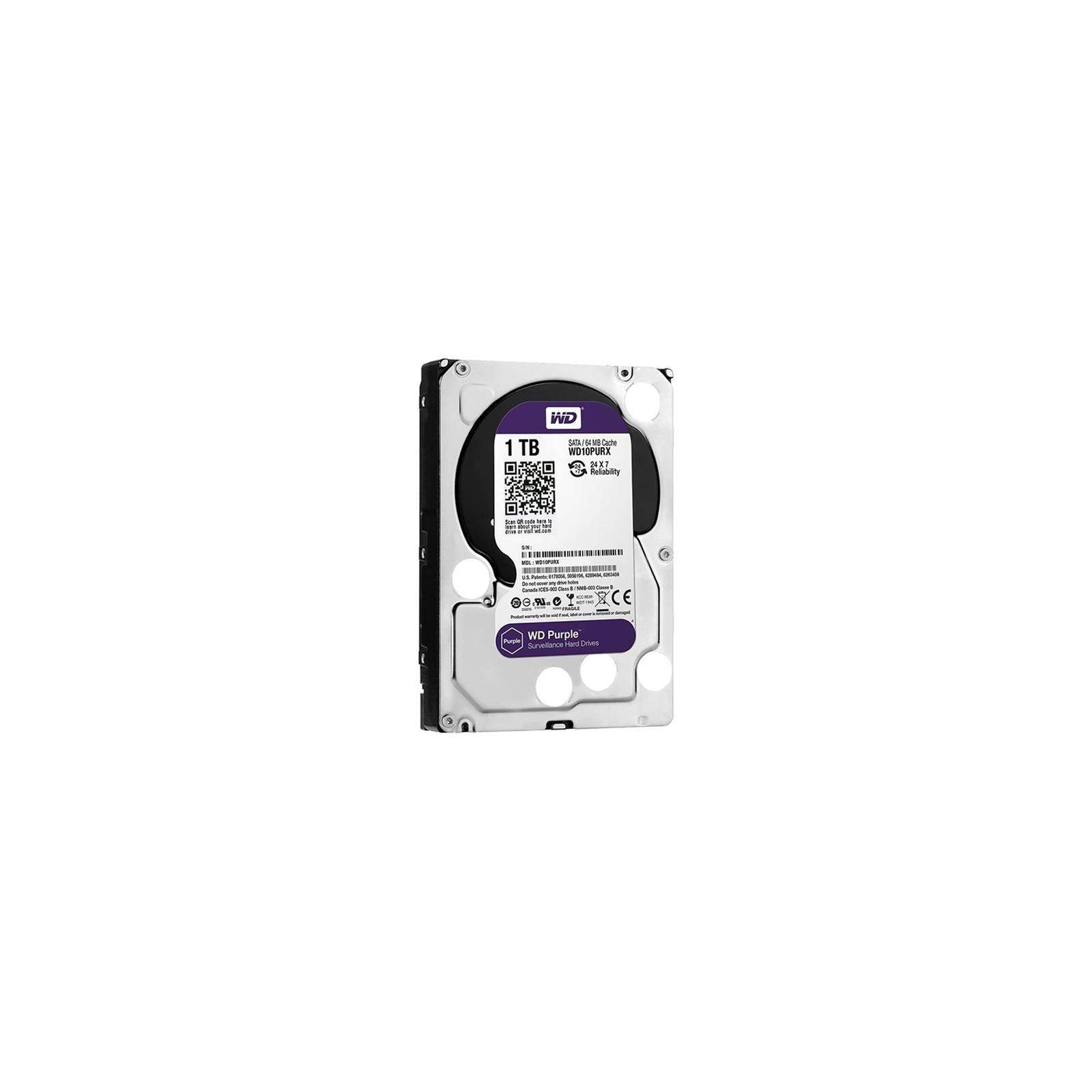 Western Digital WD10PURZ, Disque dur de surveillance 1To Purple SATA III 64Mo Western Digital WD10PURZ, Disque dur de surveillance 1To Purple SATA III 64Mo
