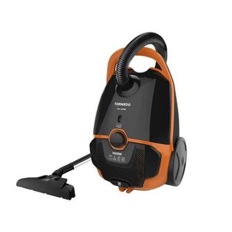 Aspirateur avec Sac Tornado TVC-1600M en toile 1600 Watts en Orangé