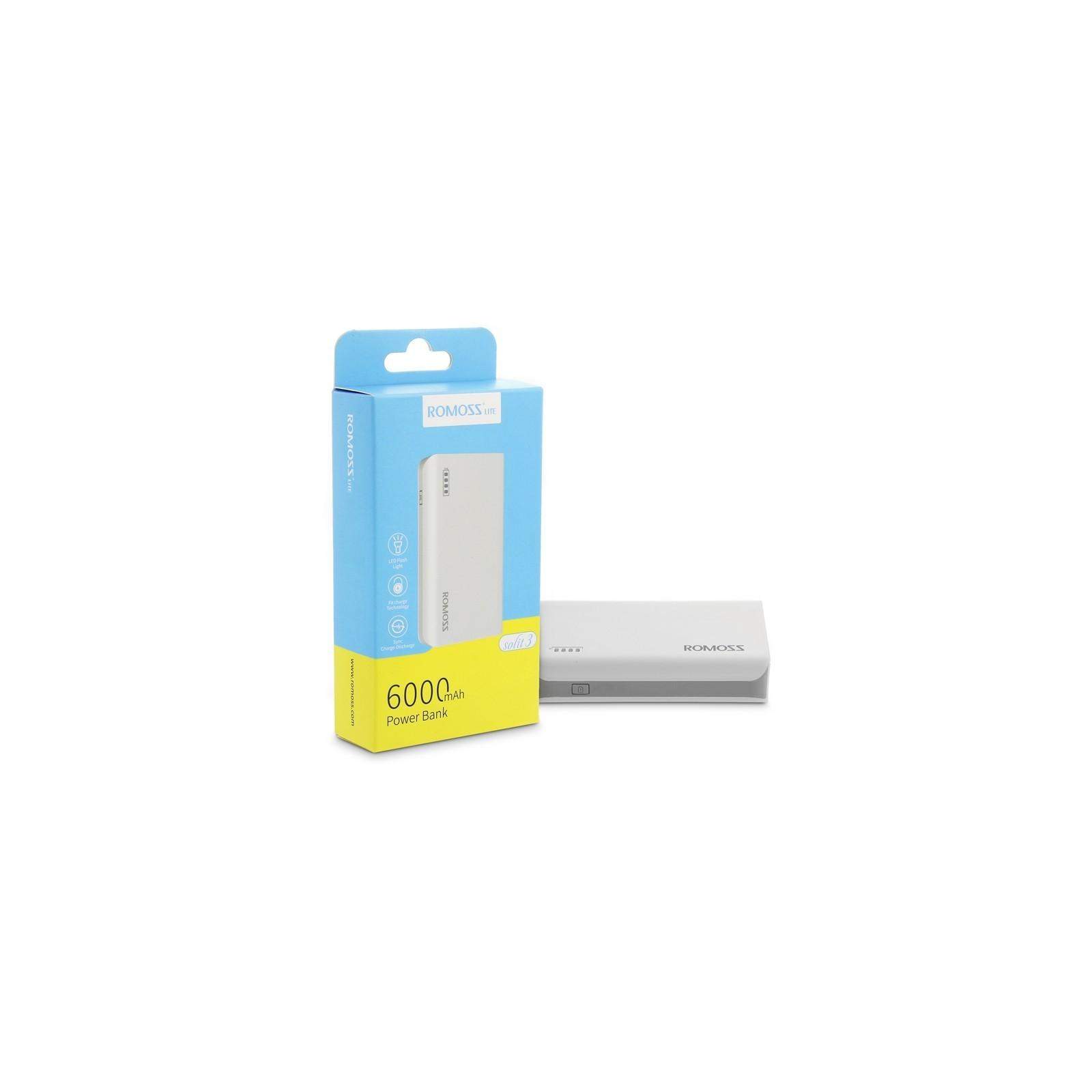 Romoss Solit 3, PowerBank LED 6000 mAh, batterie externe Romoss Solit 3, PowerBank LED 6000 mAh, batterie externe