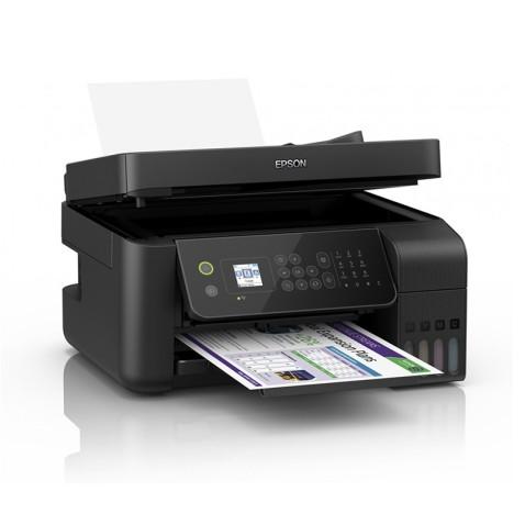 Epson L5190, Imprimante EcoTank Multifonction 4en1 couleur A4 Wi-Fi à réservoir intégré