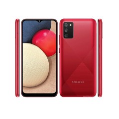 Samsung Galaxy A02s, Smartphone Android milieu de gamme Rouge 