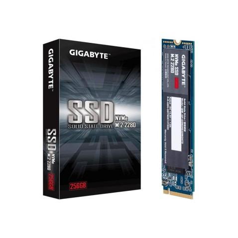 Disque dur interne Gigabyte SSD NVME M.2 256 Go (GP-GSM2NE3256GNTD)