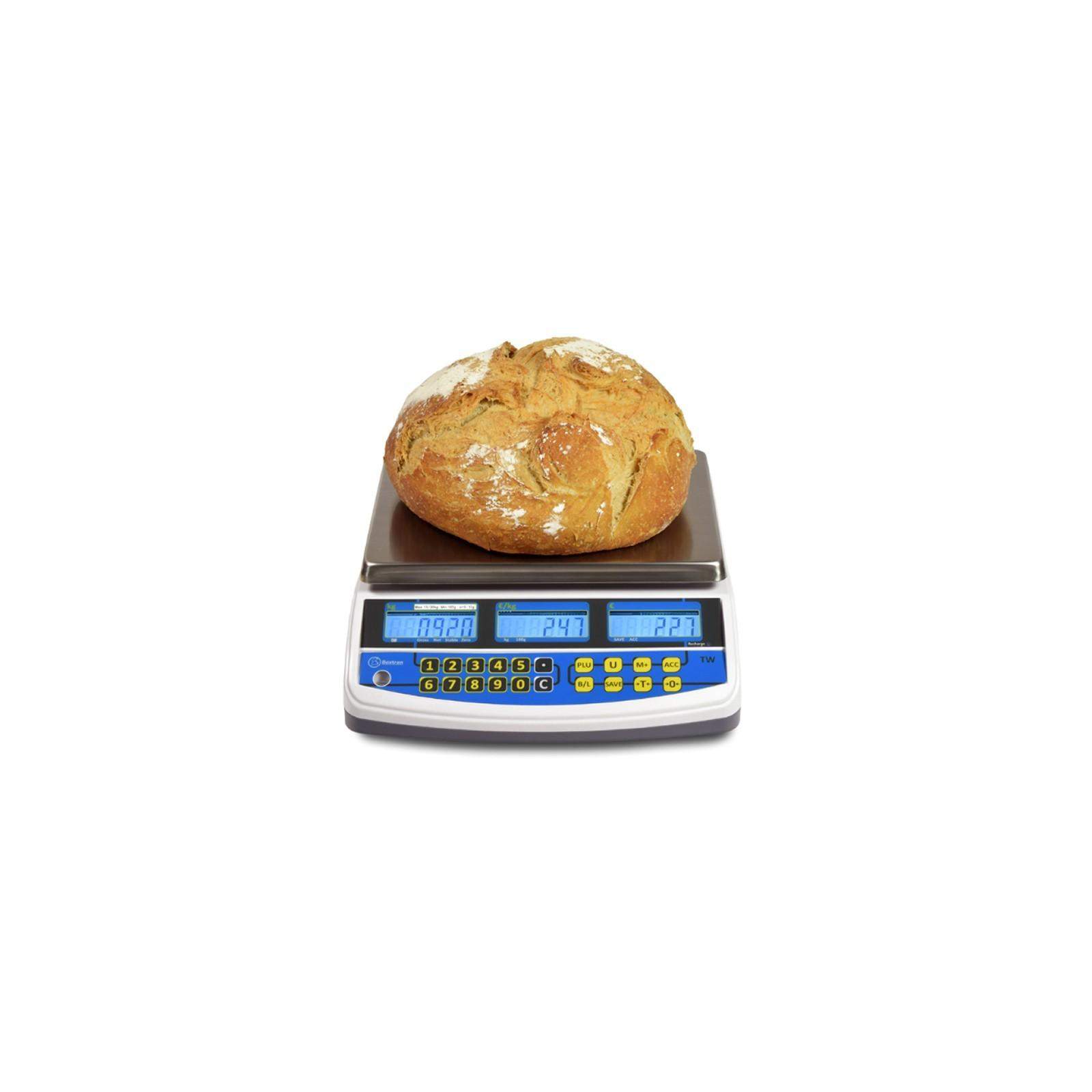 Balance électronique Baxtran TW 15/30 Kg Large Plateau en Acier Inoxydable Balance électronique Baxtran TW 15/30 Kg Large Plateau en Acier Inoxydable