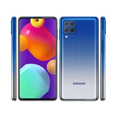 Samsung Galaxy M62, Smartphone milieu de gamme Android 128 Go Bleu