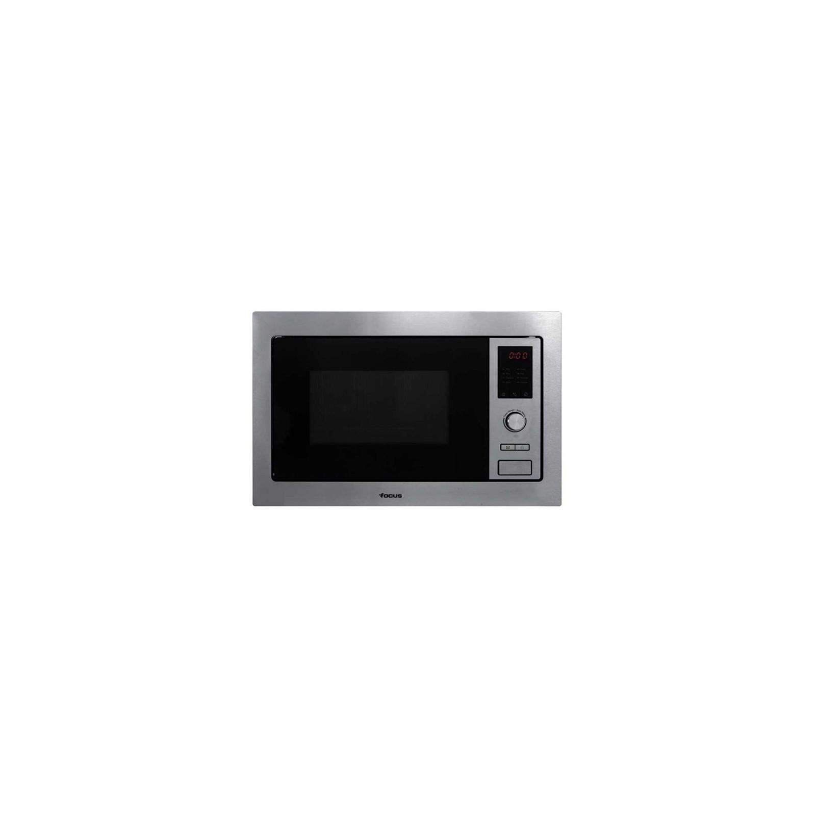 Focus F25X, Micro-Ondes Grill Encastrable 25 Litres avec Afficheur en Inox Focus F25X, Micro-Ondes Grill Encastrable 25 Litres avec Afficheur en Inox
