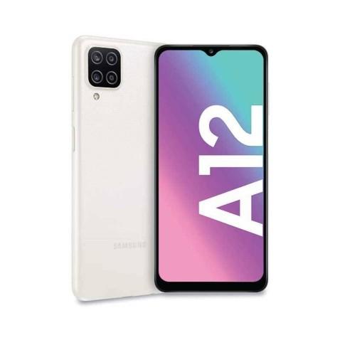 Samsung Galaxy A12, Smartphone Android milieu de gamme 128 Go Blanc