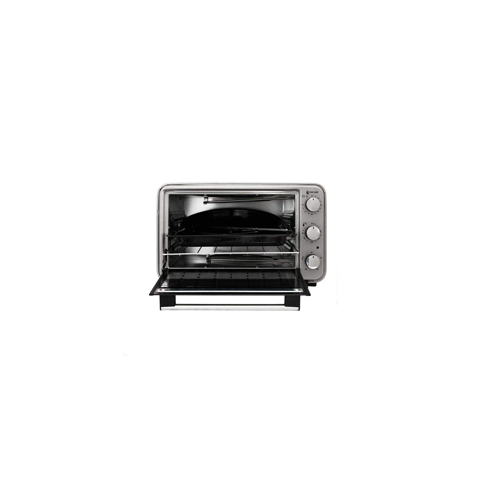 Star One KF-3100, Four électrique 36 Litres Tourne Broche en Gris Star One KF-3100, Four électrique 36 Litres Tourne Broche en Gris