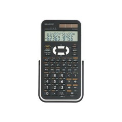 Sharp EL-506X-WH, Calculatrice scientifique Ecran 2 lignes, 469 fonctions en Blanc