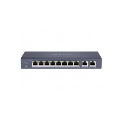 Hikvision DS-3E0310P-E/M, Switch de bureau 8 Ports PoE et 2 ports de liaison