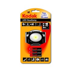 Torche Kodak LED Headlamp 70 Lumens Étanche