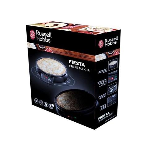 Russell Hobbs 20920-56, Crêpière Fiesta 1000 Watts à 30 cm en Noir