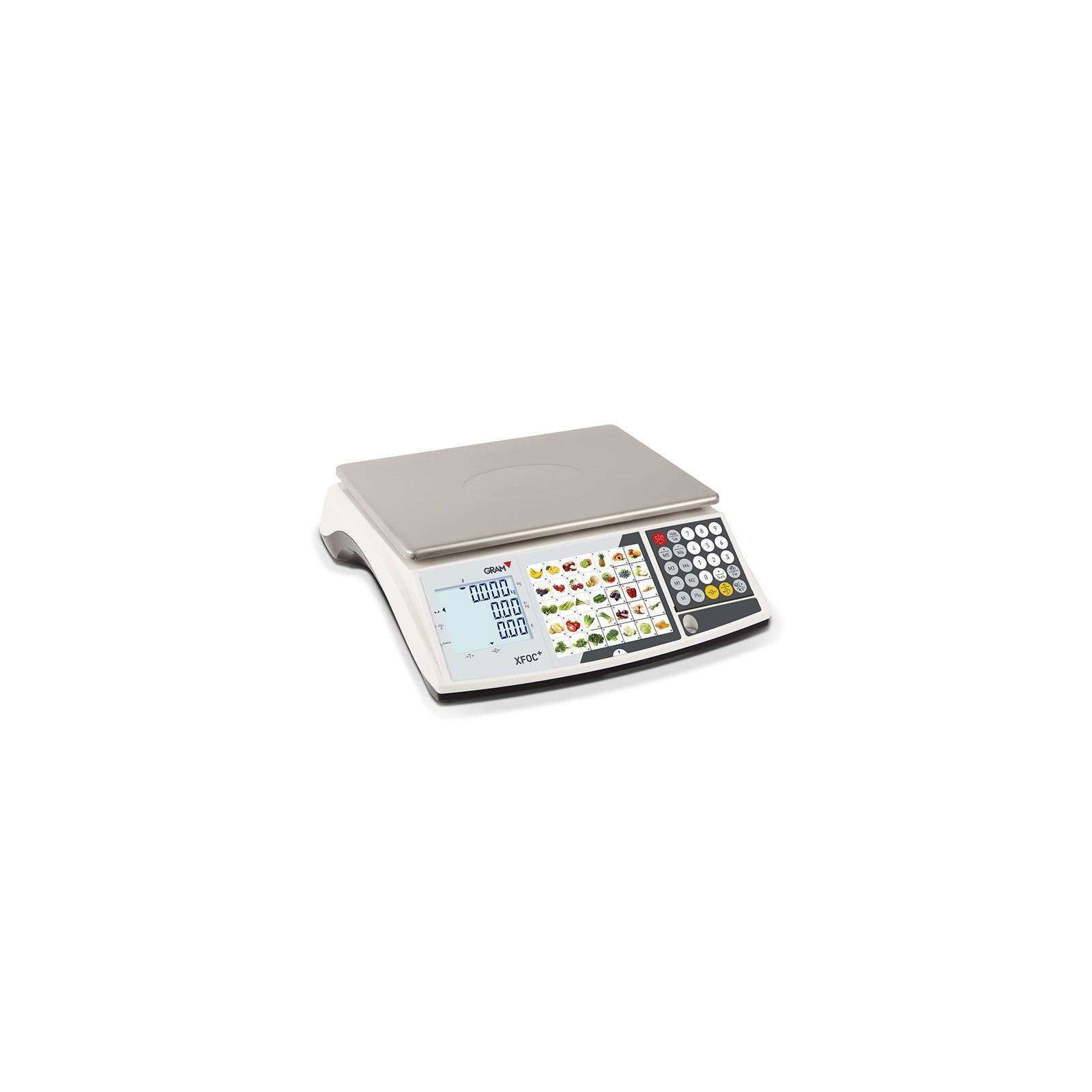 Balance électronique GRAM XFOC 15/30Kg Plateau Standard sans Colonne Balance électronique GRAM XFOC 15/30Kg Plateau Standard sans Colonne