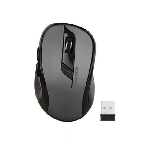 Promate CLIX-7BLACK, Souris Optique Sans fil 10m 2.4Ghz en Noir