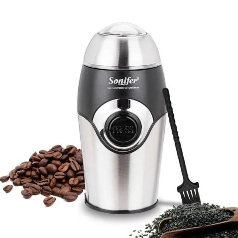 Sonifer SF-3507, Moulin à café 200 Watts de capacité 50gr Inox