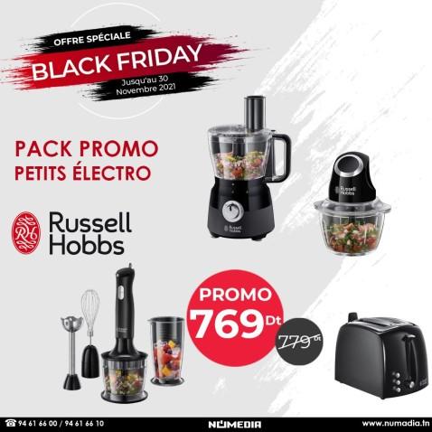 Pack Promo Des petits électro Complet de Russell Hobbs en Noir