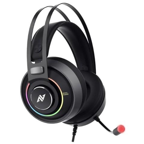 ABKONCORE Casque Gamer B719M, USB Virtual 7.1 en Noir 