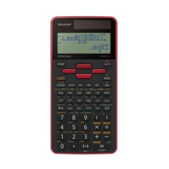 Sharp EL-W531TG-RD, Calculatrice Scientifique 422 Fonctions intégrées en Rouge