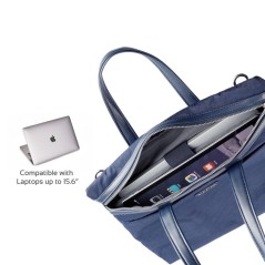 Sacoche Promate Roxy pour Pc Portable 15.6 Pouces en Bleu