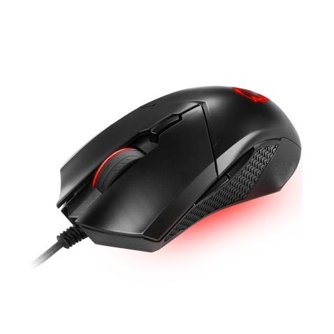 MSI CLUTCH GM08, Souris Gamer Filaire à 6 Boutons en Noir