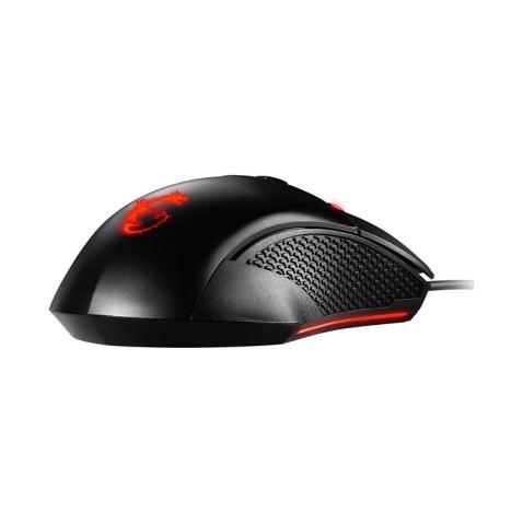 MSI CLUTCH GM08, Souris Gamer Filaire à 6 Boutons en Noir