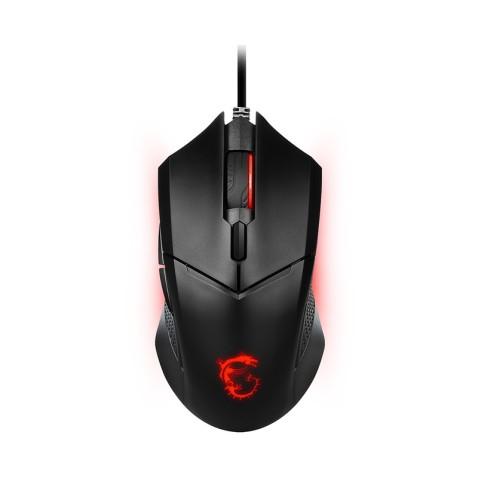 MSI CLUTCH GM08, Souris Gamer Filaire à 6 Boutons en Noir