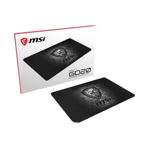 MSI AGILITY GD20, Tapis de souris gaming en Noir 