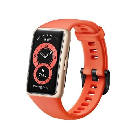 Huawei Band 6, Montre Bracelet Connecté en Amber Sunrise