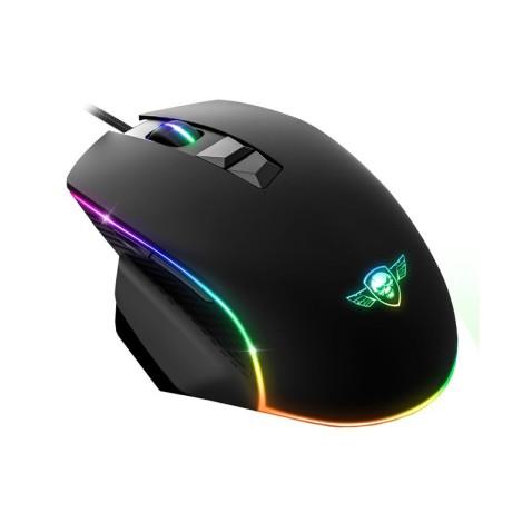 Spirit Of Gamer S-PM1, Souris gaming RGB 800 DPI en Noir 