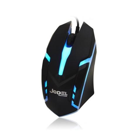 Jedel M66, Souris Optique LED USB Bidirectionnelle en Noir