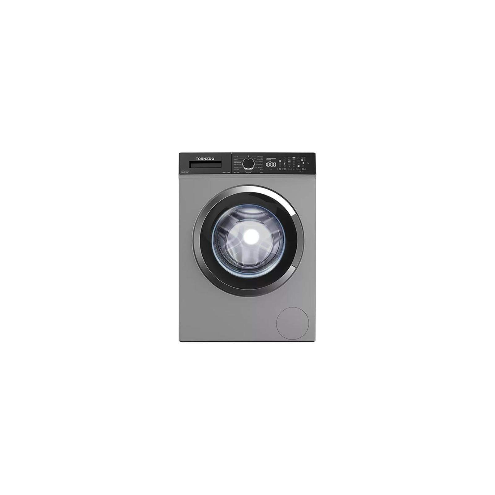 Tornado TWV-FN812SLOA, Machine à laver automatique 8 Kg 1200 trs/min Silver Tornado TWV-FN812SLOA, Machine à laver automatique 8 Kg 1200 trs/min Silver