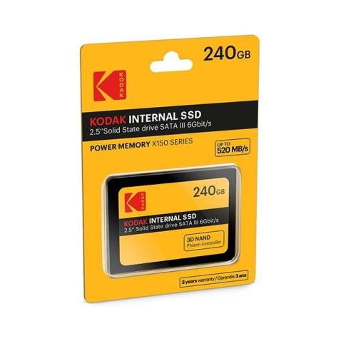 Disque dur SSD Portable de Kodak 240 Go, X150 series 520Mo/s