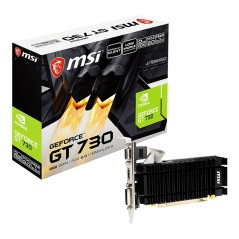 MSI, Carte Graphique GeForce GT 730, 902 MHz, PCI-Express 16x, 2 Go, 1600 MHz