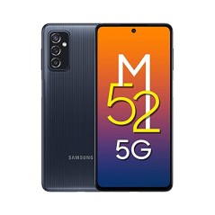 Samsung Galaxy M52, Smartphone 5G Ram 8Go 128Go en Noir