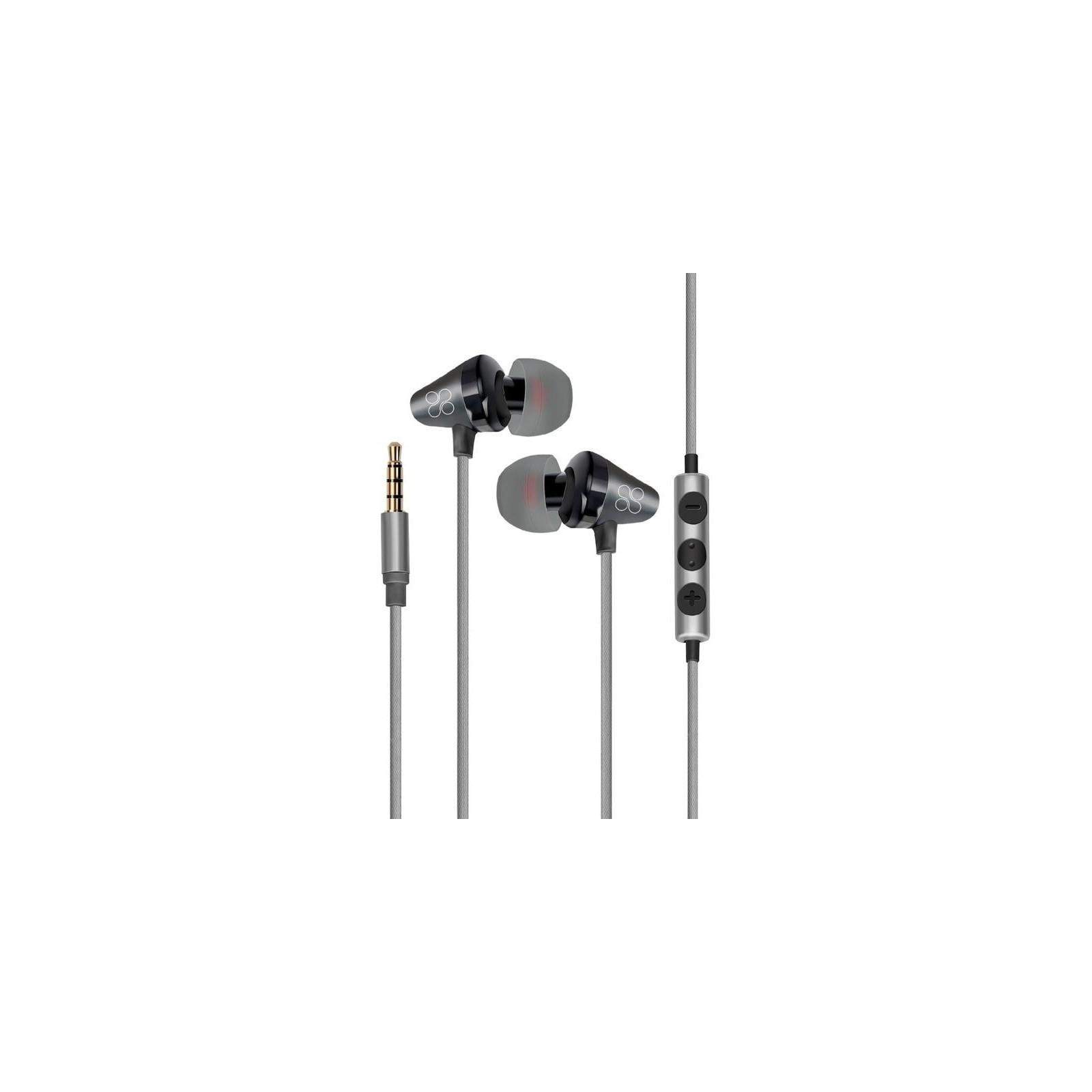 Ecouteurs Stéréo CLAVIER de Promate Intra-auriculaires avec micro en Noir Ecouteurs Stéréo CLAVIER de Promate Intra-auriculaires avec micro en Noir