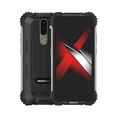 DOOGEE S58P, Smartphone Android RAM 6Go 64 Go Anti chute en Noir