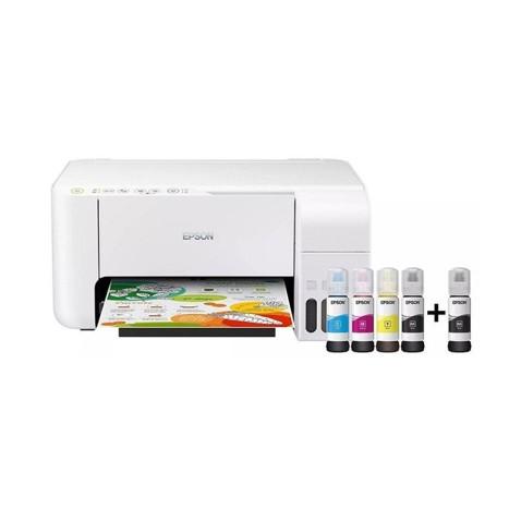 Epson L3156, Imprimante EcoTank Multifonction 3en1 Couleur A4 WiFi à réservoir intégré