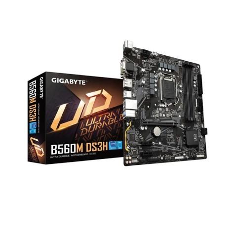 Gigabyte B560M DS3H, Carte mère Micro ATX Socket 1200 Intel 4x DDR4 M.2 PCIe 4.0