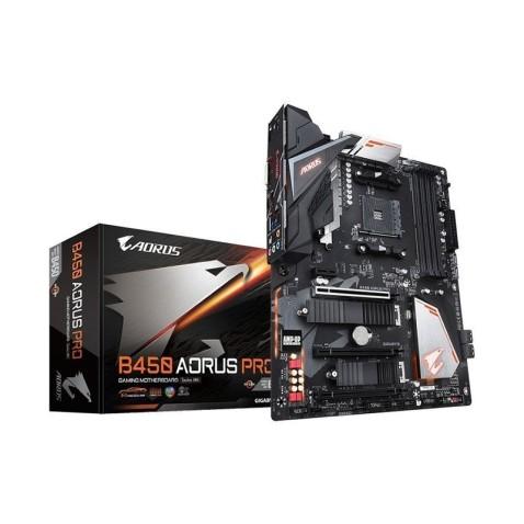 Gigabyte B450 AORUS ELITE, Carte mère ATX Socket AM4 4x DDR4 SATA 6Gb/s