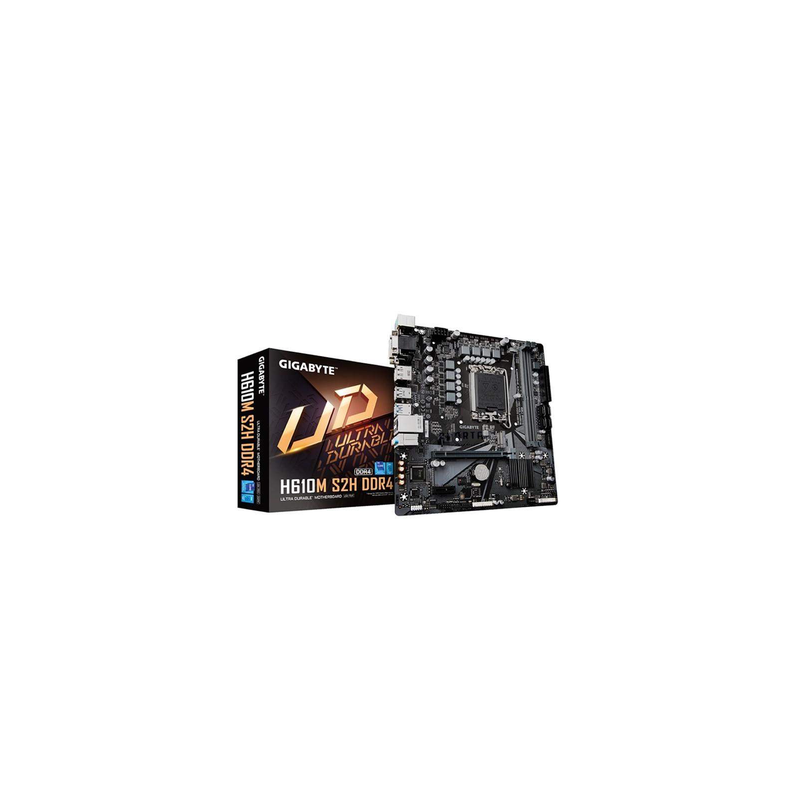 Gigabyte H610M S2H, Carte mère micro ATX Socket 1700 Intel 2x DDR4 Gigabyte H610M S2H, Carte mère micro ATX Socket 1700 Intel 2x DDR4