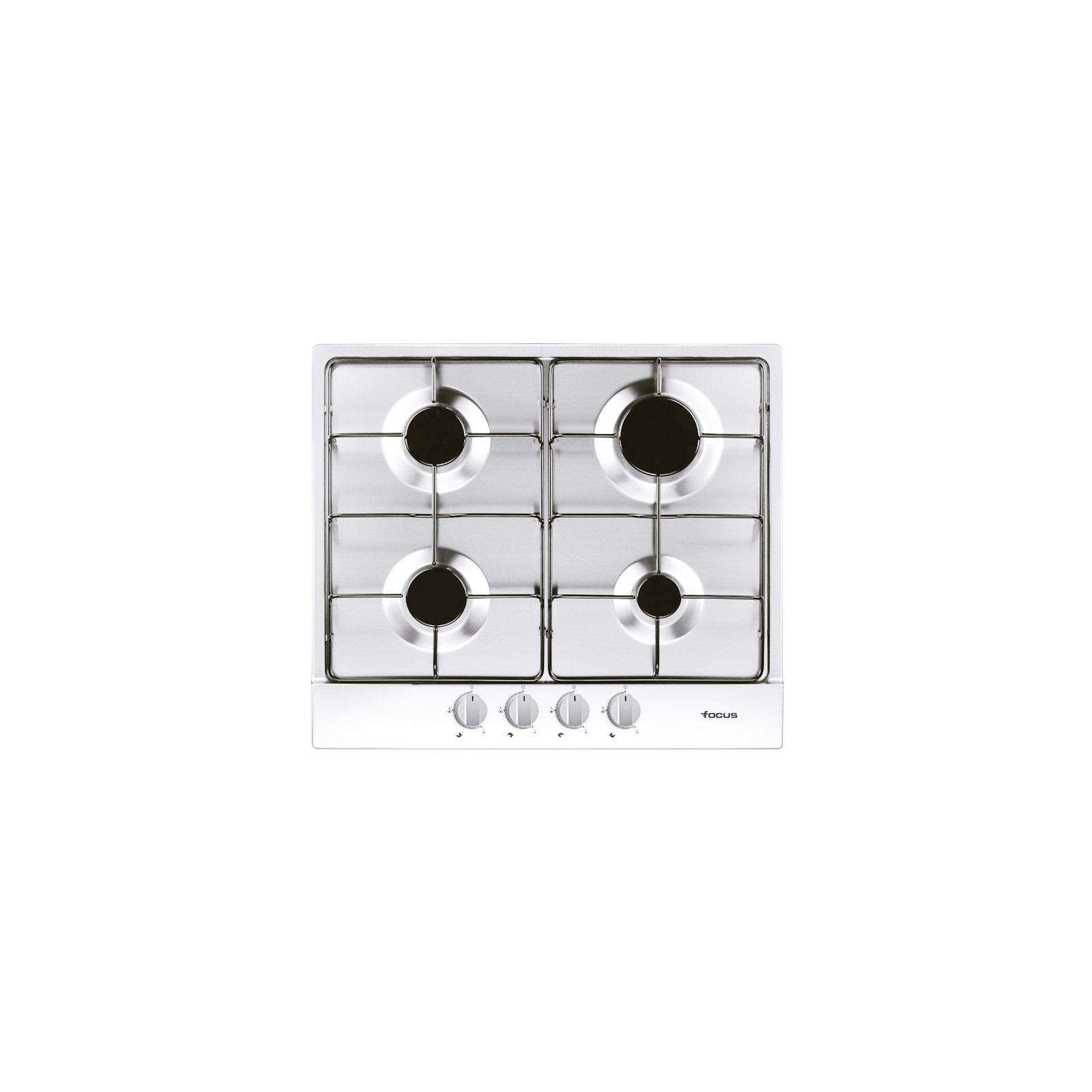 Focus F401W, Plaque de cuisson à Gaz 60 cm BLANC Focus F401W, Plaque de cuisson à Gaz 60 cm BLANC