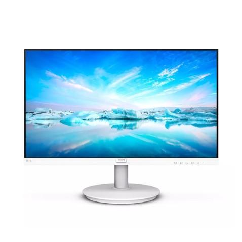 Ecran de Philips, 241V8W 23.8 Pouces IPS VGA, HDMI, Sortie audio en Blanc