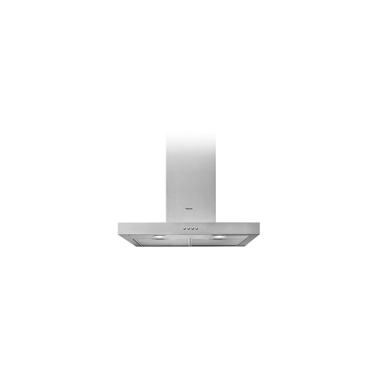 Focus F618X, Hotte Cheminée 850 m3/h à 2 Spots Halogène 60 cm en Inox Focus F618X, Hotte Cheminée 850 m3/h à 2 Spots Halogène 60 cm en Inox