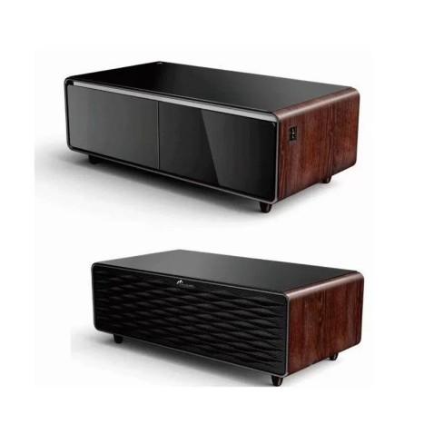 Montblanc TBSM150B, Table Basse Connectée avec Réfrigérateur Intégré 150 Litres en Noir