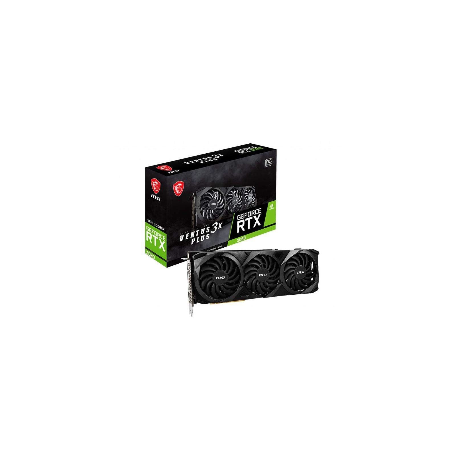 MSI, Carte graphique GeForce RTX 3080 VENTUS 3X PLUS 10G OC LHR MSI, Carte graphique GeForce RTX 3080 VENTUS 3X PLUS 10G OC LHR